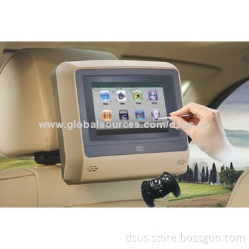 7-inch car multimedia player, supports AV/IN, FM radio and IR transmitter